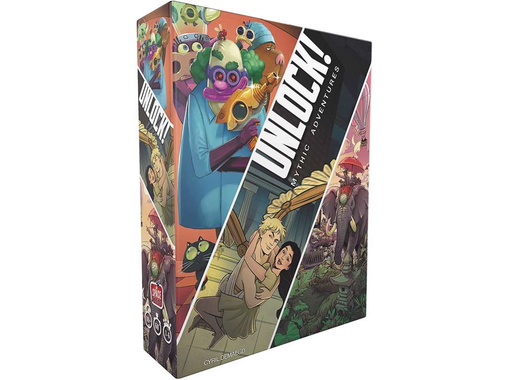 Unlock! 8 Mythic Adventures - brætspil