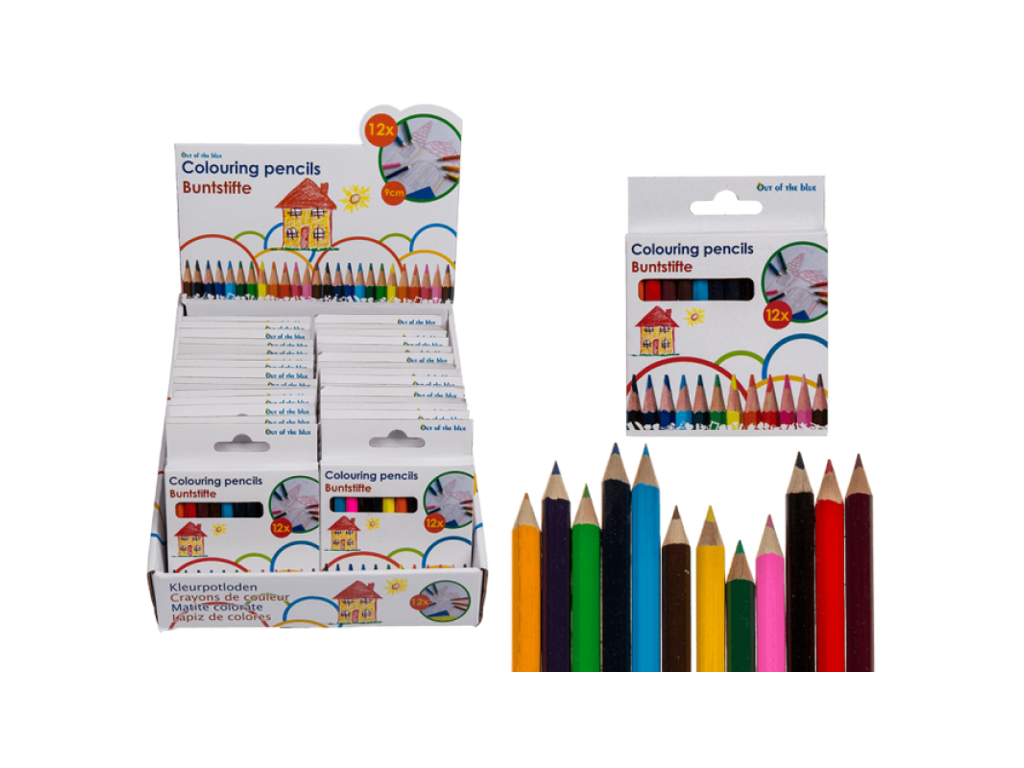 12 stk farveblyanter