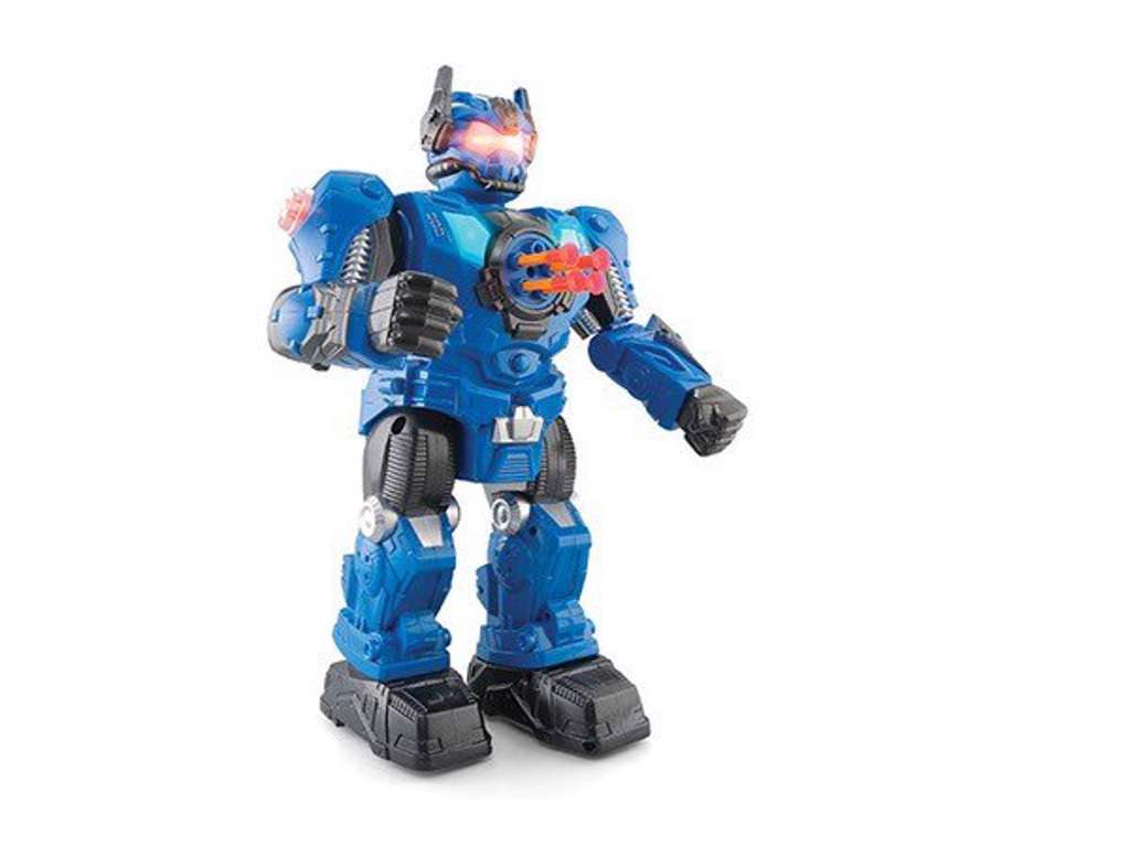 Fjernstyret robot med 5 skud