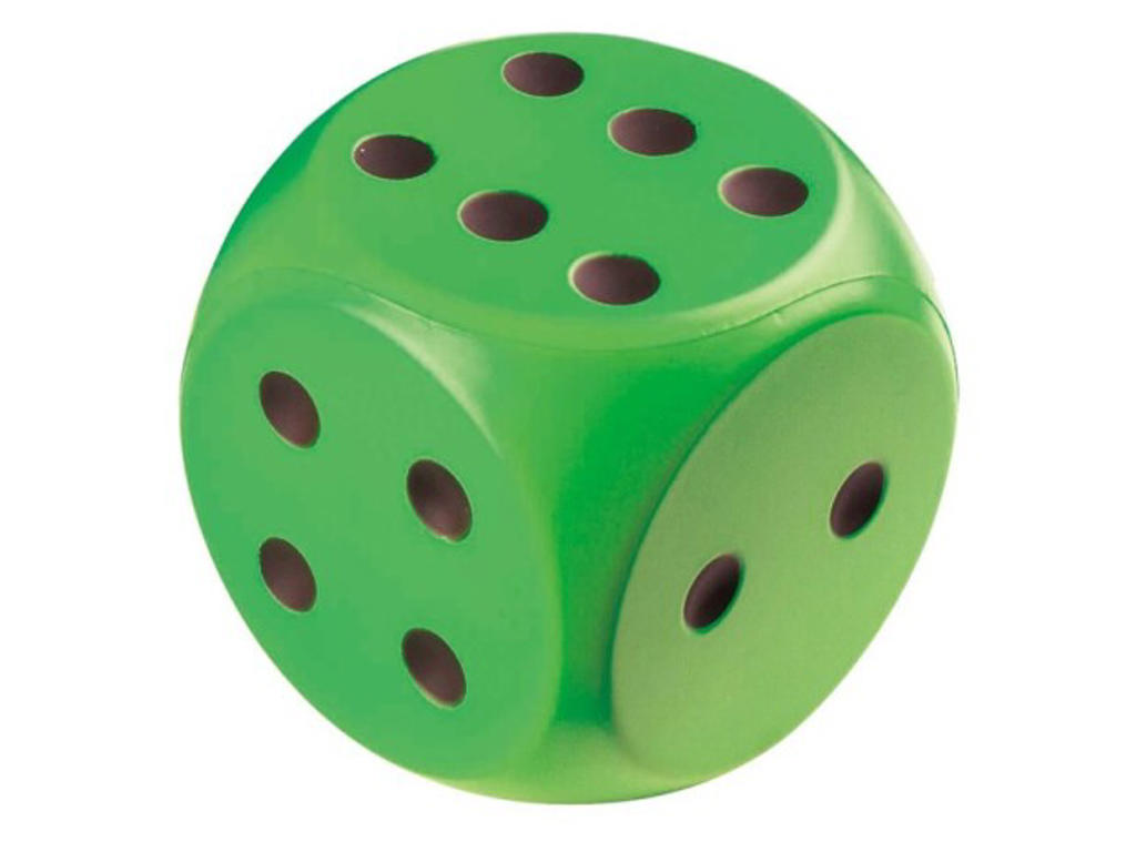 SPRING SUMMER Blød terningbold 14 x 14 cm