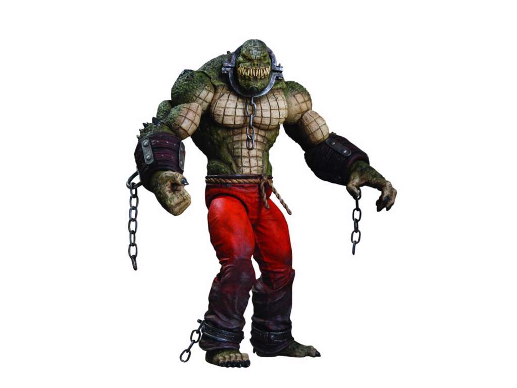 Batman Arkham City Deluxe Killer Croc figure 24cm
