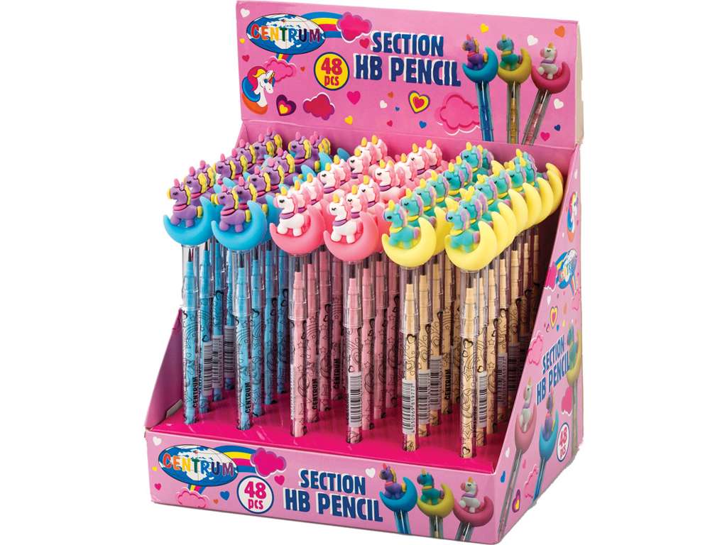 Skub op blyant enhjørning