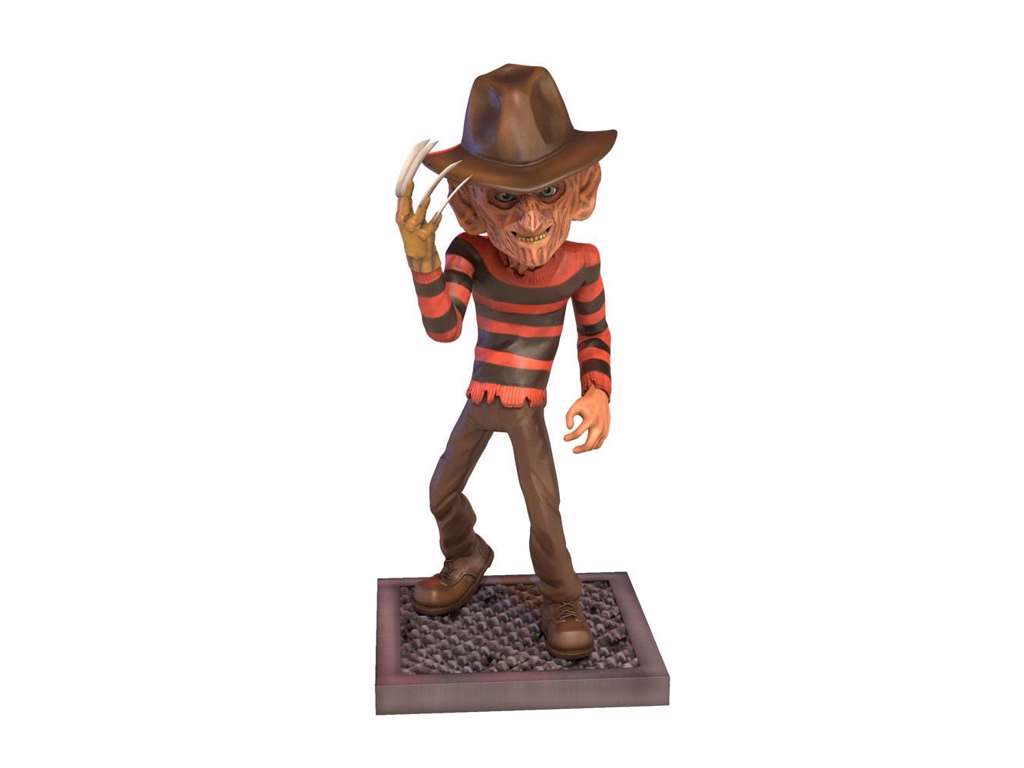 Nightmare On Elm Street Terrorz vinyl figur af Freddy Krueger på 18 cm