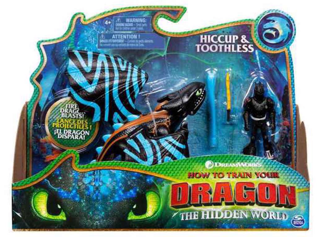 Sådan træner du din drage figur – Tandløs og Hikke