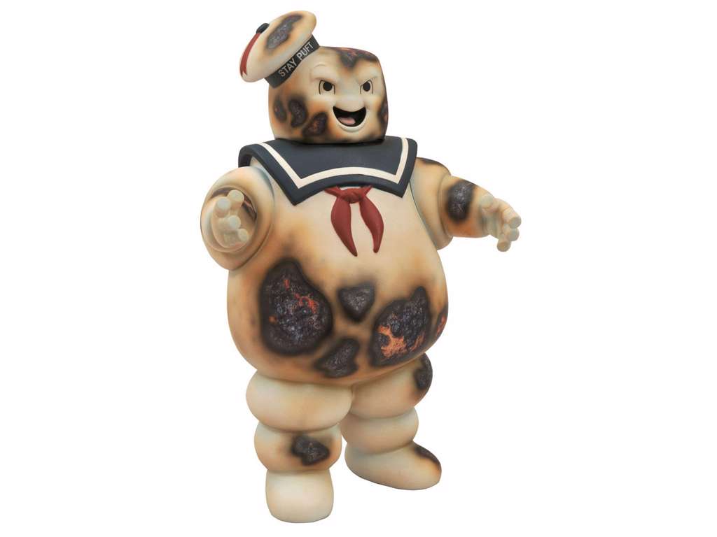 Ghostbusters Stay Puft brændt Marshmallow Man sparegris 28 cm