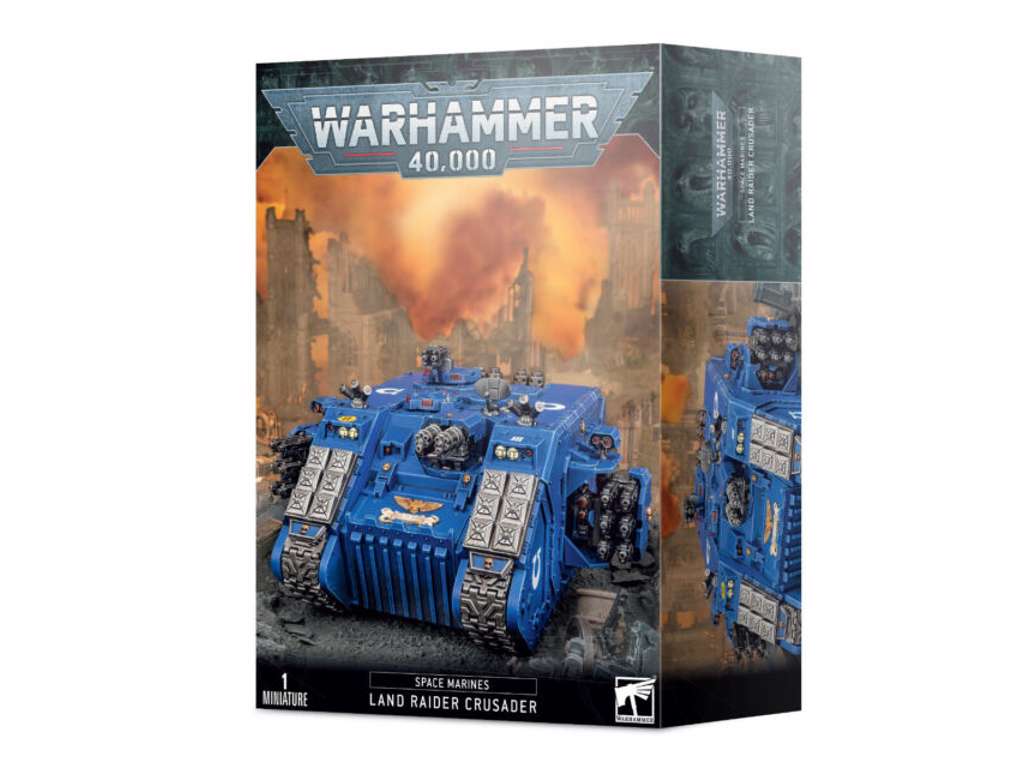Space Marines Land Raider Crusader / Redeemer