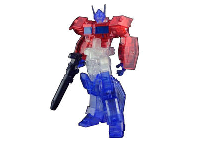 TRANSFORMERS OPTIMUS PRIME CLEAR MK