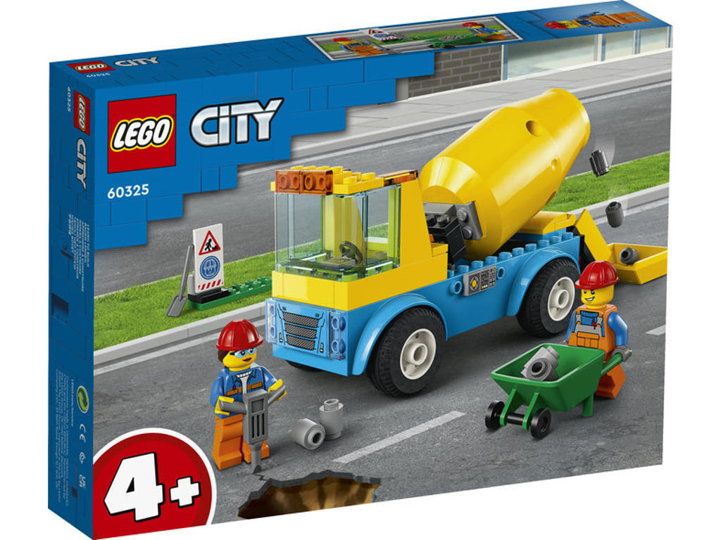 LEGO City Great Vehicles - Lastbil med cementblander - 60325