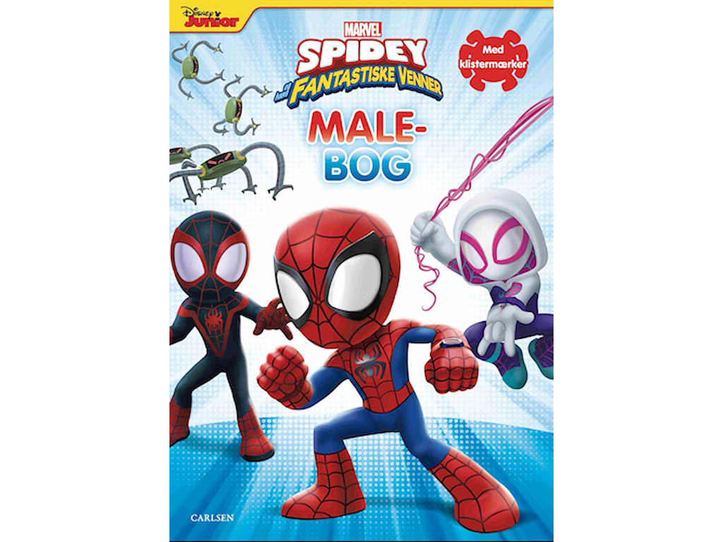 Spidey og hans fantastiske venner malebog (kolli 6)