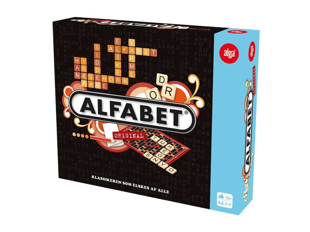 Alfabet Scrabble - brætspil