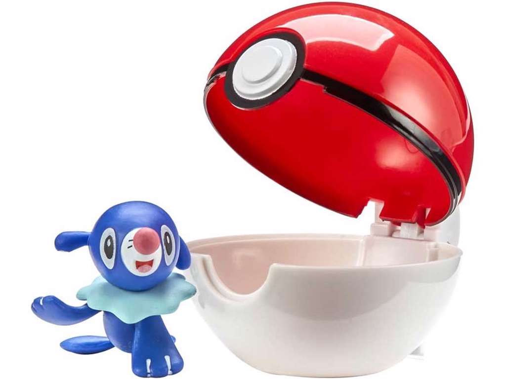 Popplio og pokeball – Pokemon Clip 'n' Go
