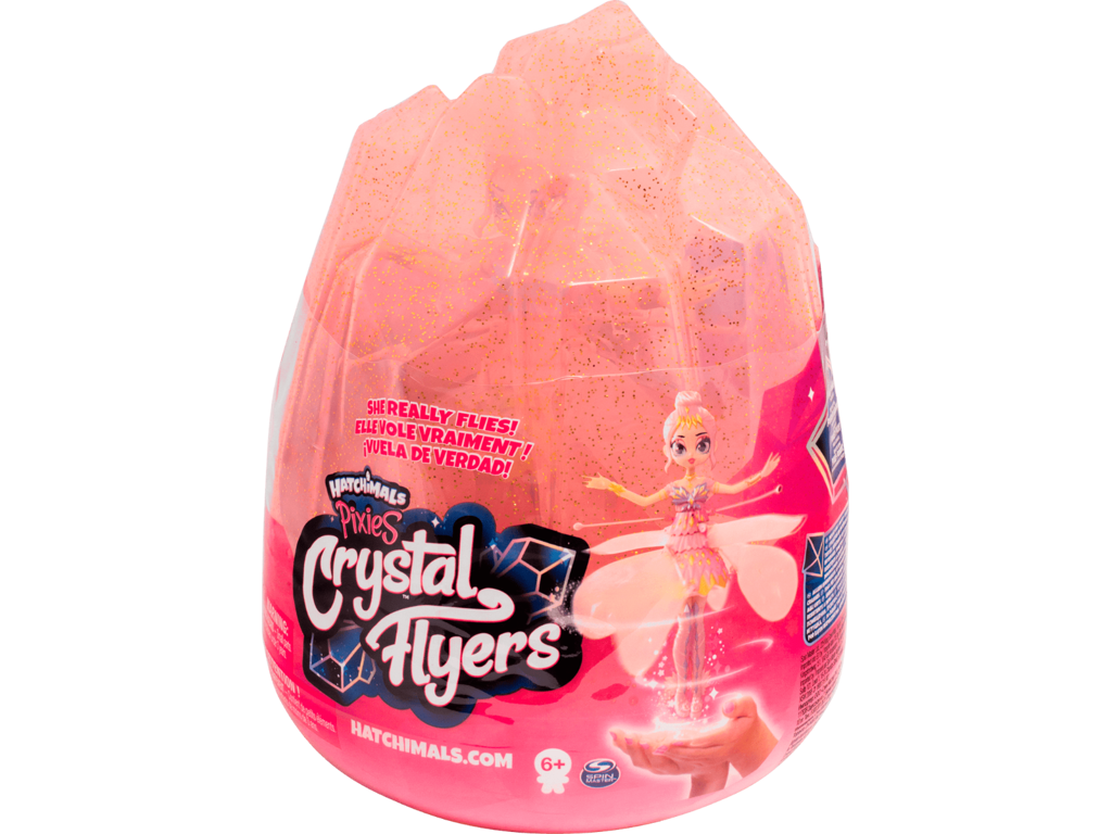 Hatchimals flyvende krystal fe - pink