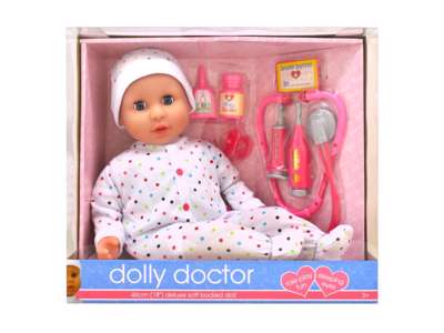 Dolly Doctor dukke på 46 cm