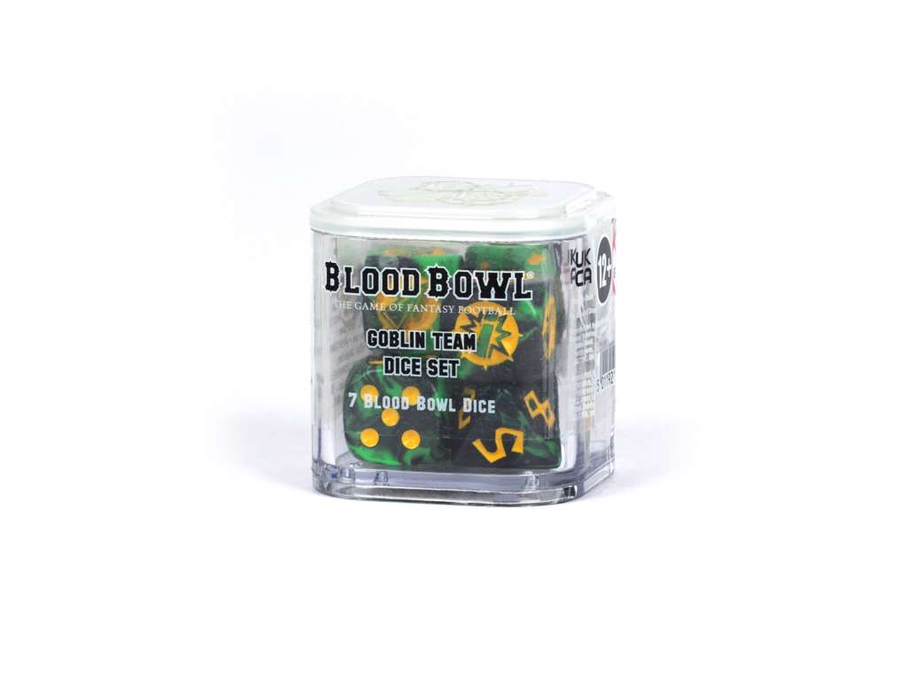 Blood Bowl Goblin Team Dice Set 200-26