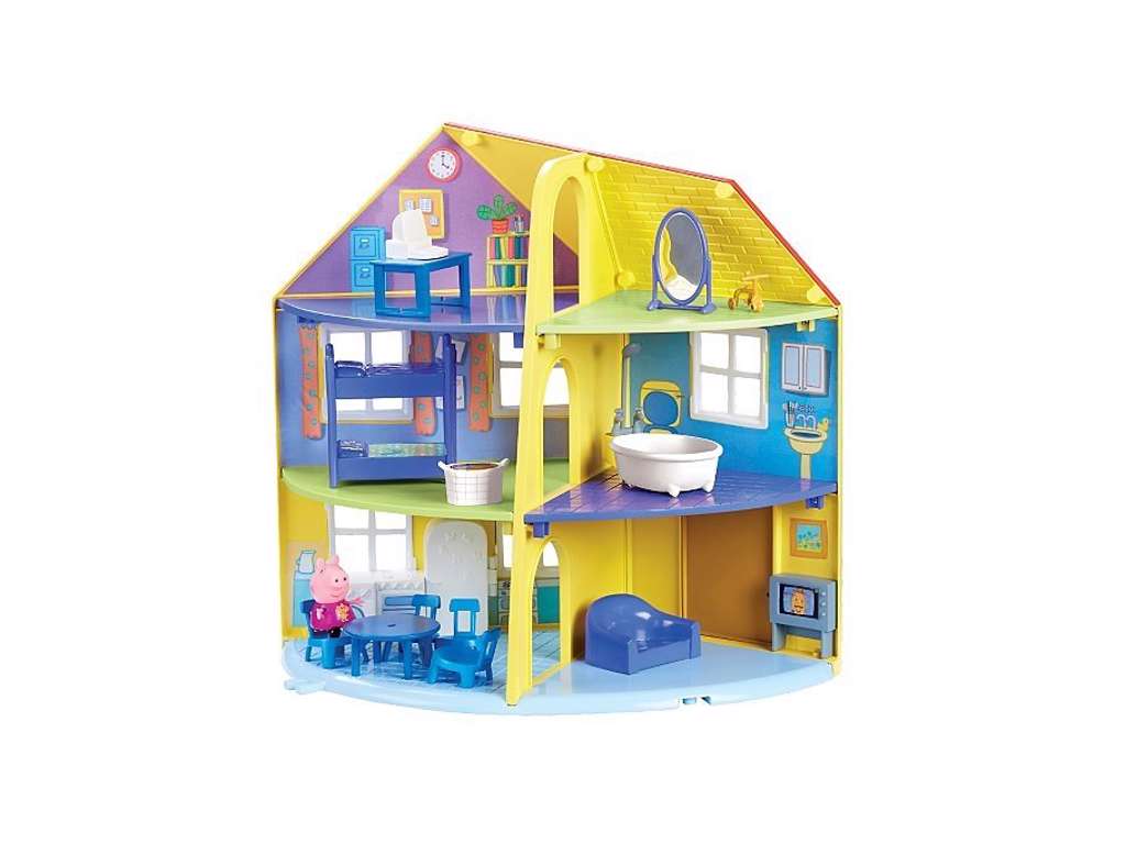 Gurli Gris familiens hus med Gurli figur