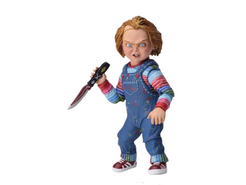 Child´s Play action figur af Ultimate Chucky på 10 cm