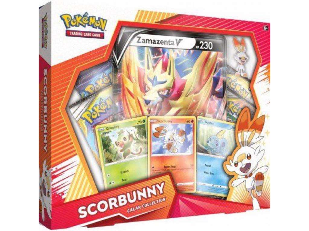 Pokémon Galar Scorbunny Zamazenta V special box