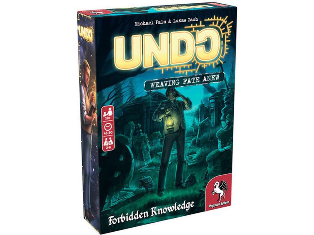 UNDO - Forbidden Knowledge (EN) - brætspil fra Lautapelit