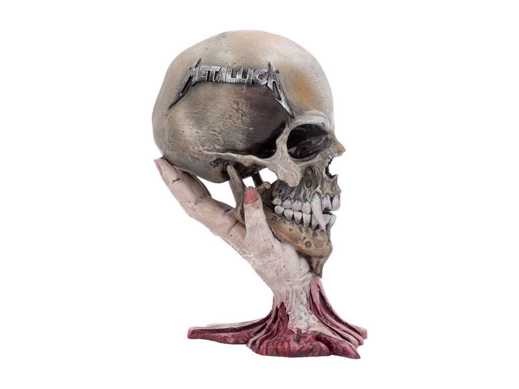 Metallica Sad But True skull statue på 22 cm