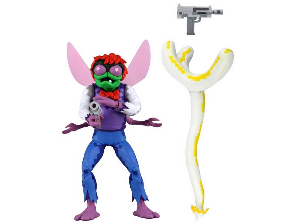 Teenage Mutant Ninja Turtles: Turtles in Time Ultimate action figur af Baxter Stockman på 18 cm