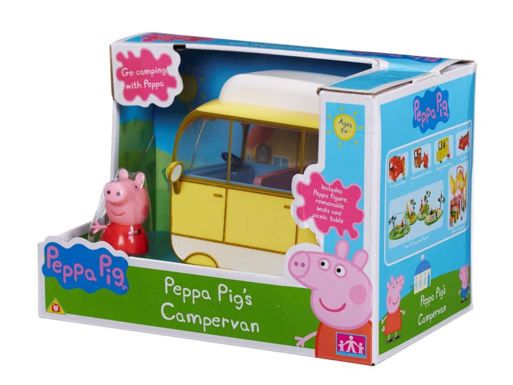 Gurli Gris lille campingvogn med figur