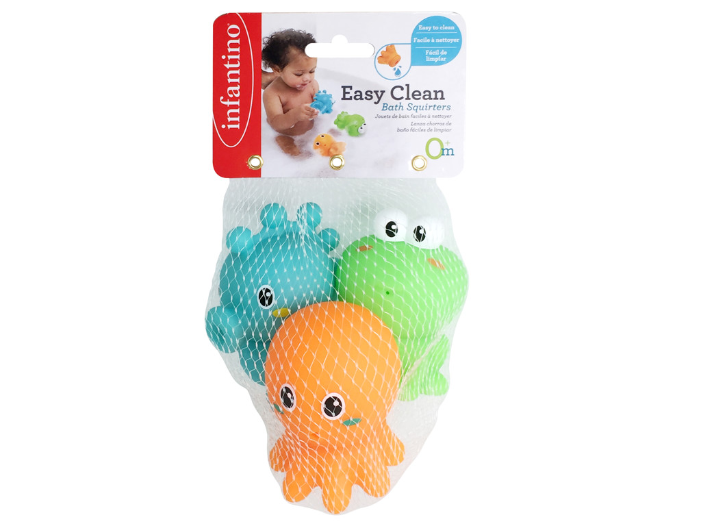 3 stk. badedyr med sprøjtefunktion - Til baby