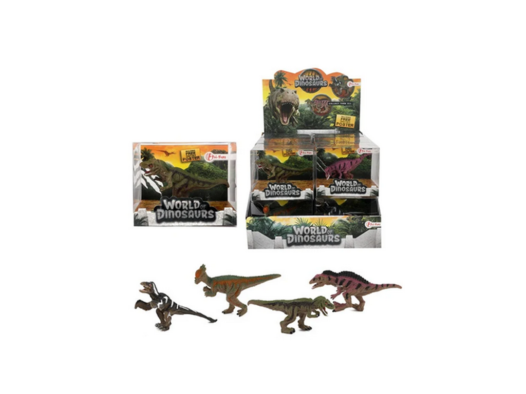WORLD OF DINOSAURS Dino play figure 7cm