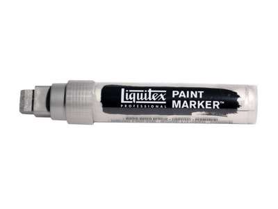 Liquitex paint marker bred - sølv