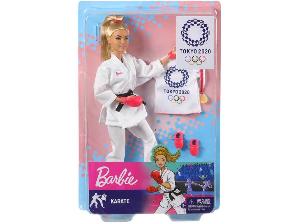 Barbie 2020 Olympics dukke - karate