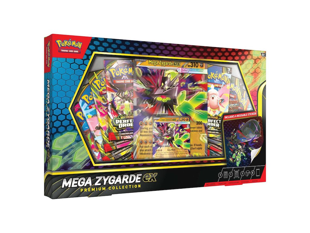 Pokémon Premium EX Box – Mega Zygarde