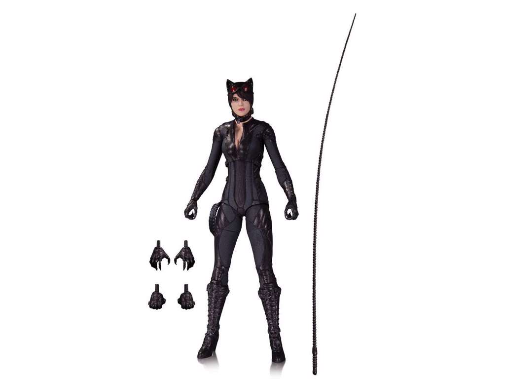 Batman Arkham Knight action figur af Cat-woman på 17 cm