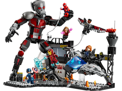 Captain America: Civil War-actionkamp - 76314 - LEGO Super Heroes Marvel