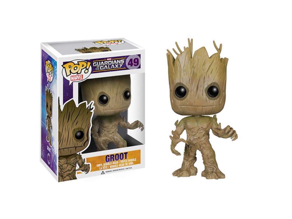 Guardians Of The Galaxy POP! Vinyl Figur Groot 10 cm