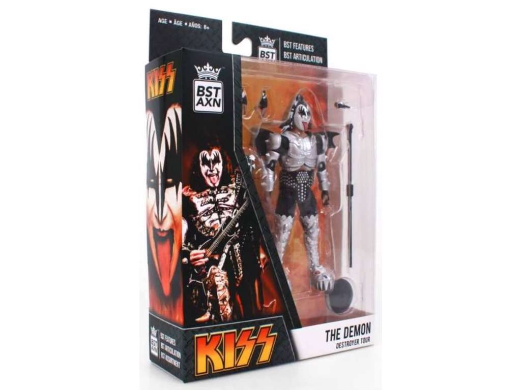 Kiss BST AXN action figur af The Demon på 13 cm