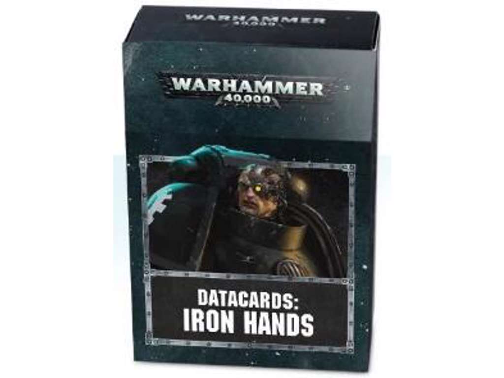 Datacards: Iron Hands (English) - Warhammer - 53-46-60