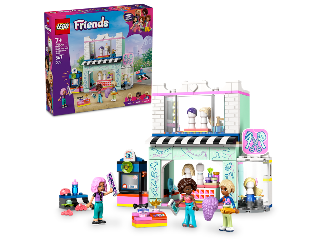 Frisørsalon og accessories-butik - LEGO Friends 7+ år - 42662