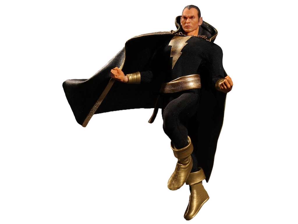 DC Comics action figur af 1/12 Black Adam på 15 cm