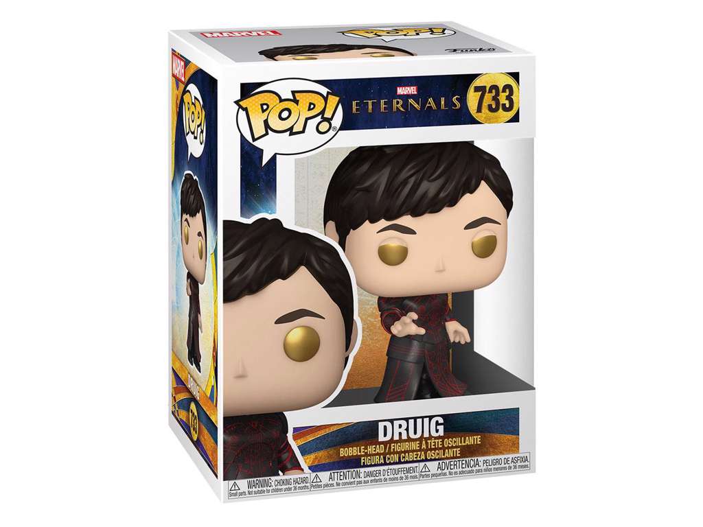 Marvel The Eternals POP! Marvel Vinyl Figure Druig 9 cm