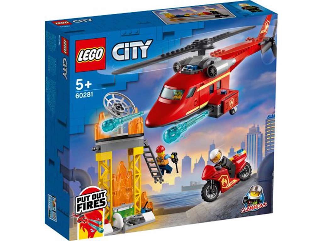 LEGO City Fire - Brandvæsnets redningshelikopter - 60281