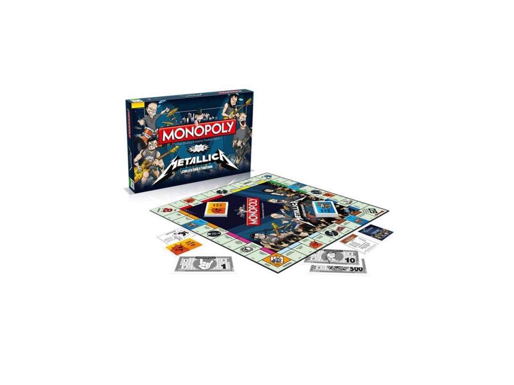 Metallica Monopoly - brætspil