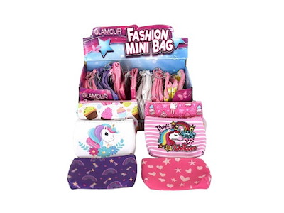 Pung med Lynlås 13 cm – Assorteret