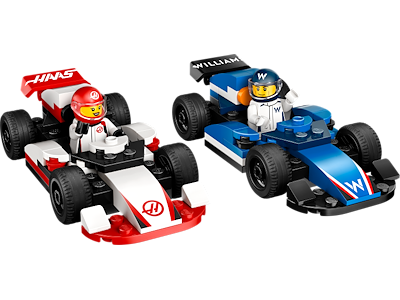 F1® Williams Racing og Haas F1®-racerbiler - 60464 - LEGO City Formula 1