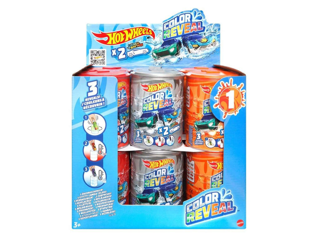 Hot Wheels Color Reveal 2-Pack - Flere modeller