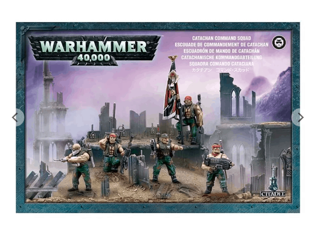 Astra Militarum: Catachan Command Squad *Mailorder