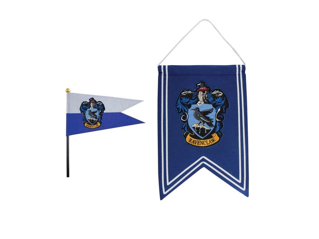 Ravenclaw banner og flag fra Harry Potter