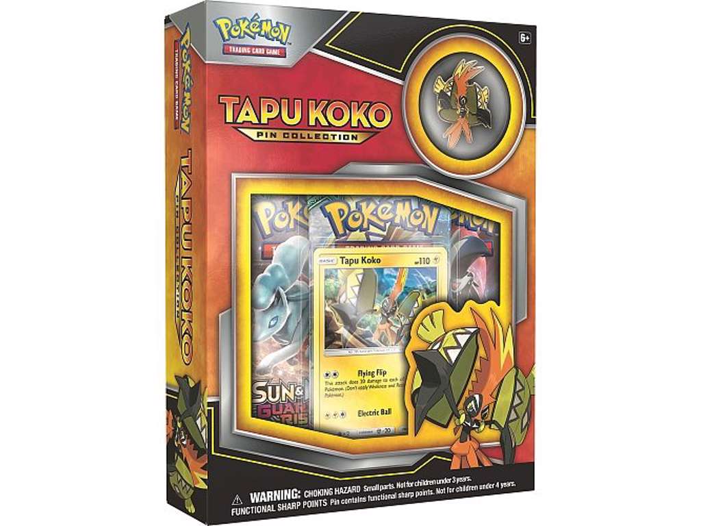 Pokémon Pin Collection med Tapu Koko