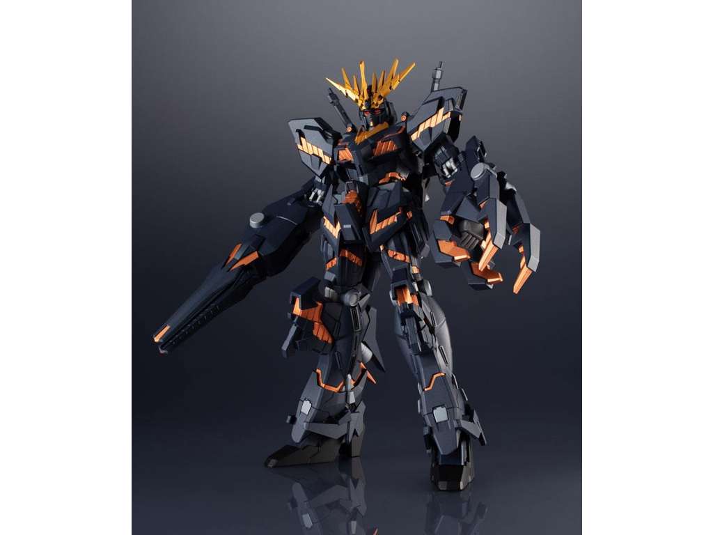 Gundam Universe action figur af RX-0 Unicorn Gundam 02 Banshee på 16 cm