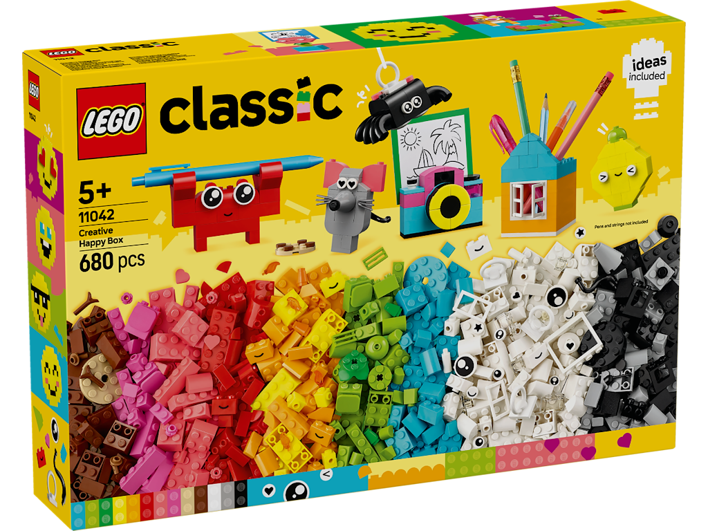 Kreativ glad æske - LEGO Classic 5+ år - 11042