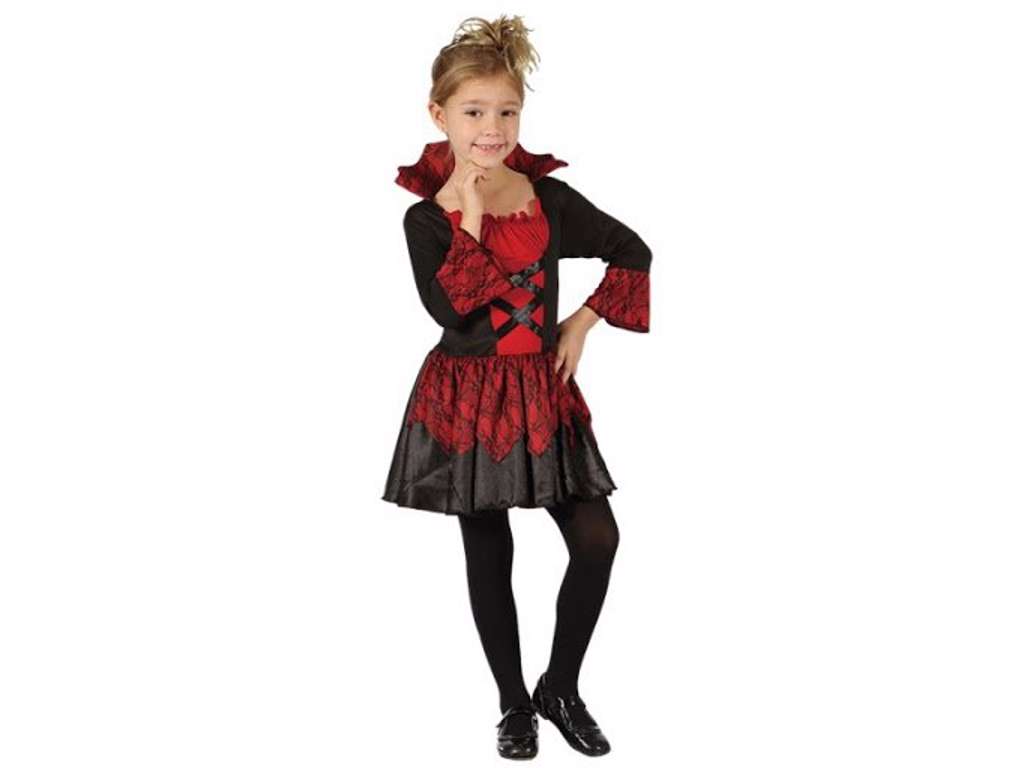 Vampyrkjole børnekostume fra Joker - 134-140 cm