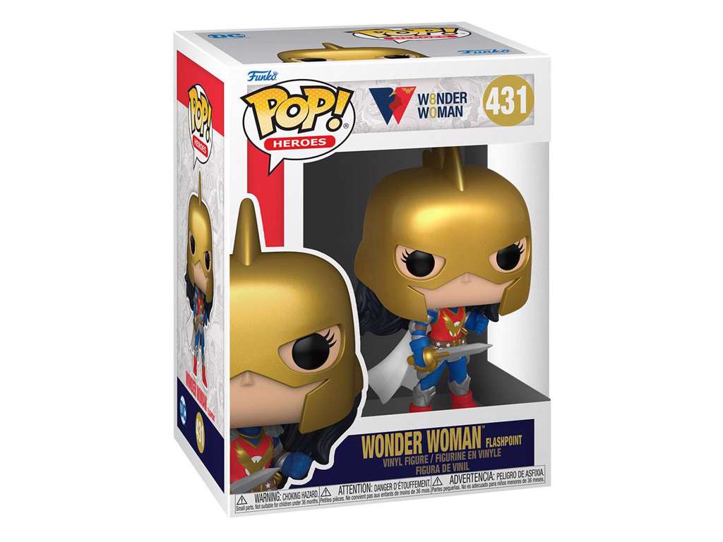 Wonder Woman 80th Anniversary POP! Heroes Vinyl Figure Wonder Woman (Flashpoint) 9 cm